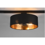 TRIODUOline ceiling light fabric black-gold 76820280Article-No: 654470