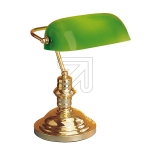 ORIONBankers table lamp brass/green LA4-587/01Article-No: 659545