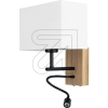 SPOT lightTextile wall light Sonar oak/white 5731974Article-No: 660080