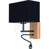 SPOT lightTextile wall light Sonar oak/black 5732974Article-No: 660085