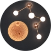 TRIOCCT LED ceiling light Zodiac black 2300/3000/4000K 644810132Article-No: 660595