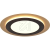 TRIOCCT-LED-Deckenleuchte Morgan rund schwarz-gold 2700-6500K 641519280Artikel-Nr: 660670