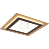 TRIOCCT-LED-Deckenleuchte Morgan eckig schwarz-gold 2700-6500K 641510280Artikel-Nr: 660675