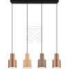 TRIOPendant light Agudo metal multicolor 4-bulb. 319400417Article-No: 660710