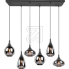 TRIOPendant lamp Lumina black 6-lamp 317000632Article-No: 660730