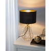 EGLO LeuchtenTextile table lamp brass/black-gold 95788Article-No: 660870