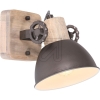 steinhauerSpotlight Gearwood anthracite 1-bulb. 7968AArticle-No: 663190
