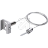 Licht 2000Cable suspension for 3-phase track, silver 60164GPROF