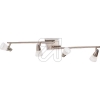 ORIONHalopin metal spotlight 4-flames nickel/ chrome Str 10-423/4 (with swivel arm)Article-No: 667280