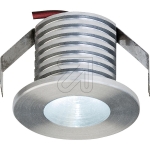 EVNPower-LED Einbauleuchte 1W/cw alu P20 0101Artikel-Nr: 667365