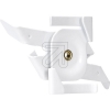 Global TracT-profile ceiling clip for 3-phase track, white SKB 11T-3-Price for 2 pcs.Article-No: 669065
