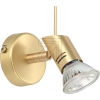 KPMHV metal spotlight 1-flame matt brass 15290/1-58 with switchArticle-No: 677035