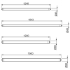 SylvaniaLED light bar IP65 4000K 18W 0045748 (0045151, 0045141)Article-No: 678145