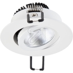 EVNLED recessed spotlight Ra>95, Dim-2-warm, 6W, white 230V, beam angle 38°, swiveling, PC20N601D2WArticle-No: 679160
