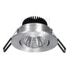 EVNLED recessed spotlight Ra>95, Dim-2-warm, 6W, aluminum pole. 230V, beam angle 38°, swiveling, PC20N614D2WArticle-No: 679175