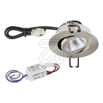 EVNLED recessed spotlight stainless steel optics 3000K 3W PC20N310302Article-No: 684180