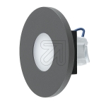 EVNLED recessed wall light IP44 anthracite 3000K 1.8W LR01802AArticle-No: 684610
