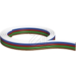 EVNFlachbandkabel 5pol. für RGB und RGB+W-Strips, L1m ASLRGBWArtikel-Nr: 684840