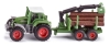sikuModelltraktor Metall Traktor mit Forstanhänger 1645Artikel-Nr: 4006874016457