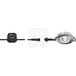 EVNLED recessed light IP65 stainless steel look 4000K 8.4W PC650N91340Article-No: 686235