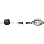 EVNLED recessed light IP65 stainless steel look 3000K 8.4W PC650N91302Article-No: 686260
