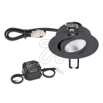 EVNLED recessed light anthracite 3000K 6W PC20N61602Article-No: 686520