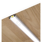 EGBaluminum mounting profile set W20xH8mm, L2000mm for stripes max. W10mm, click cover opalArticle-No: 686630