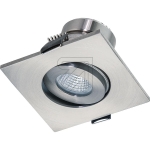 EVNLED recessed light stainless steel IP44 3000K 3W square P44431302Article-No: 687530