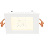 EVNLED recessed panel white 2700K 5W square LPQW093527Article-No: 687985
