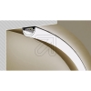 EGBaluminum mounting profile set W20xH5.5/13mm, L2000mm for stripes max. W12mm, 2x click cover opal