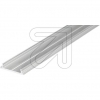 EGBaluminum add-on profile rail 18x4mm, L2000mm for strips max. W12mm, box contents: 5 pieces-Price for 5 pcs.