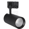 DEKOLIGHT3-Phasen-LED-Strahler 40°, 10W 3000K, schwarz 707098