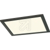 TRIOLED surface mounted light 300x300mm 12W 3000K, black dimmable, 674013032Article-No: 690800