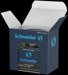 SchneiderInkwell 33 ml black with liquid ink for fountain pen ink glass 6911-Price for 0.0330 literArticle-No: 4004675140685