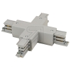 Global TracT-connector 3-phase XTS 39-1, gray guide connector left, guide branch leftArticle-No: 694220