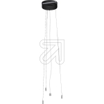 EVN3-way cable suspension set L2.5m, black for item no. 694425, 695925, DUT4009SAHArticle-No: 695955