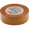 CertoplastInsulating tape brown L10m/W15mm