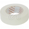 CertoplastFabric insulating tape white L10m/W19mm
