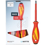 WITTEVDE screwdriver set Torx 5-part MAXX VDE 653737416 (653737400)