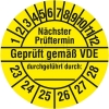 LABELIDENT GmbHElectrical test sticker VDE 1000 pieces-Price for 1000 pcs.Article-No: 759325
