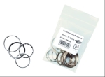 WEDOKey rings metal assortment 15 pieces bag 25 30 35mm 26230015Article-No: 4003801030906