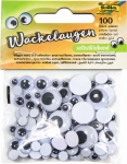 FoliaGoogly eyes self-adhesive 100pcs whiteArticle-No: 4001868078145
