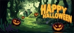 EUROPALMSHalloween Banner, Haunted Forest, 400x180cmArticle-No: 80164204