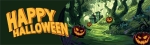 EUROPALMSHalloween Banner, Haunted Forest, 300x90cmArticle-No: 80164205