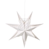 HellumPaper Christmas star 1 flame for LED bulb lamp E14 70x70cm white 578027Article-No: 820095