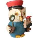 Drechslerei KuhnertMini owl railway worker 37352Article-No: 822020