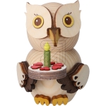 Drechslerei KuhnertMini owl with cake 37353Article-No: 822025