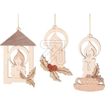 Drechslerei KuhnertTree decoration lights 19324 1 bag with 6 pieces = 1 SETArticle-No: 822165