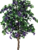 EUROPALMSBougainvillea, lavendel, Kunstpflanze, 150cm