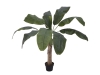 EUROPALMSBananenbaum, Kunstpflanze, 100cm